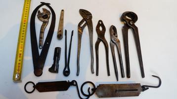 Lot d’outils anciens