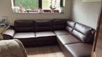 Zetels te koop - complete hoekzetel, Huis en Inrichting, Ophalen, Zo goed als nieuw, Leer