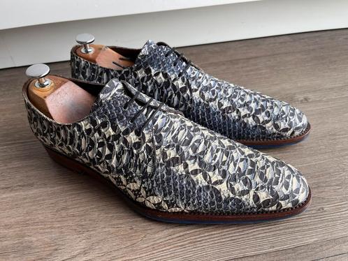 Floris van Bommel herenschoenen maat 7.5 / 41.5, Kleding | Heren, Schoenen, Zo goed als nieuw, Veterschoenen, Overige kleuren