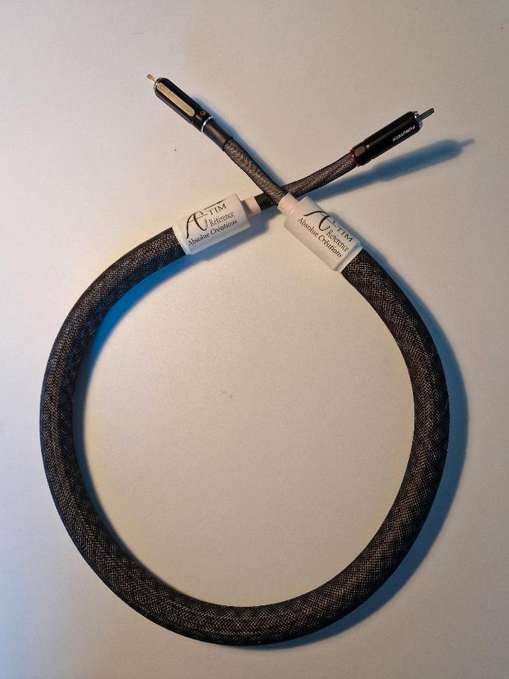 Cable HIFI digital absolue création tim reference, TV, Hi-fi & Vidéo, Câbles audio & Câbles de télévision, Utilisé, Autres câbles