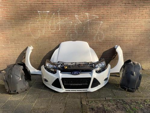voorkop ford focus III 2010 tot 2014 wit complete voorkant, Auto-onderdelen, Carrosserie, Bumper, Ford, Voor, Gebruikt, Ophalen