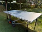 Cornilleau Outdoor Tafeltennistafel met hoes - grijs, Sport en Fitness, Tafeltennis, Ophalen, Zo goed als nieuw, Tafel Outdoor
