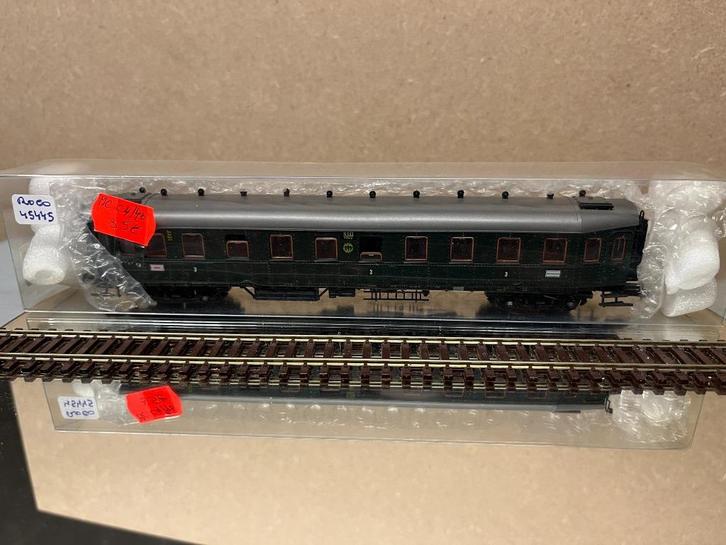 Wagon voyageur Roco HO 45445 DRE, Hobby & Loisirs créatifs, Trains miniatures | HO, Comme neuf, Wagon, Roco, Enlèvement ou Envoi