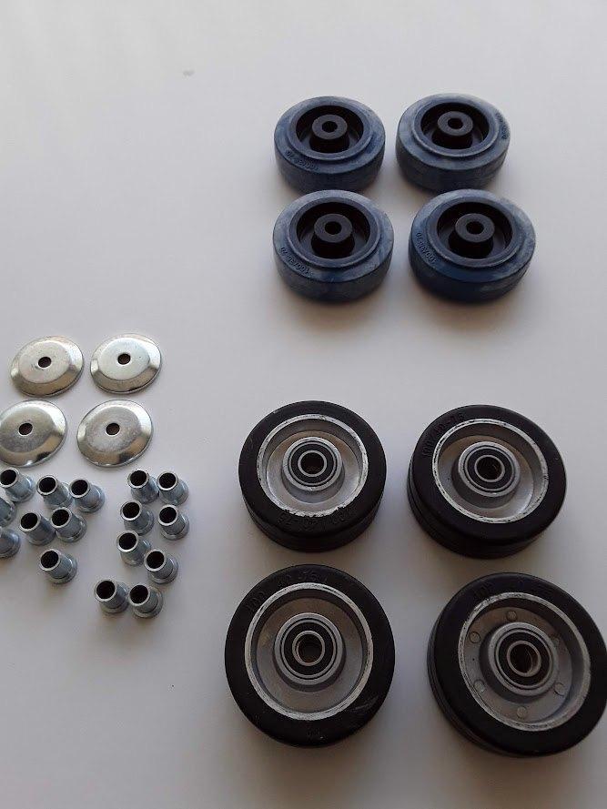 Colson loopwieltjes zwaar model 8 stuks 100/40/75 nieuw, Auto diversen, Autogereedschap, Nieuw, Ophalen of Verzenden