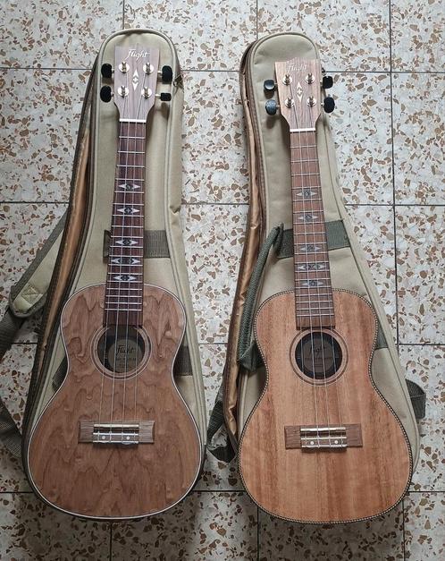 2 flight ukuleles (kan ook apart verkocht worden), Muziek en Instrumenten, Snaarinstrumenten | Overige, Zo goed als nieuw, Ophalen of Verzenden