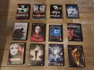 36 horrorfilms op DVD beschikbaar voor biedingen