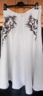 Witte linnen rok Trussardi mt 48, Kleding | Dames, Ophalen of Verzenden, Zo goed als nieuw, Rok