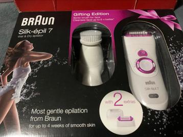 Braun Silk-epil 7. Nog nieuw in verpakking. beschikbaar voor biedingen