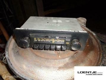 oude philips radio retro klassiek BMW 02 vw opel etc