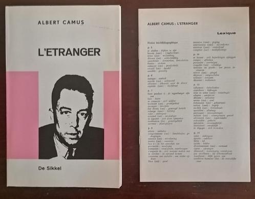 Albert Camus – L’étranger – Uitgave met Nederlandse woordenl, Boeken, Schoolboeken, Zo goed als nieuw, Frans, ASO, Ophalen of Verzenden
