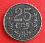 Luxemburg 25 centimes 1922, Postzegels en Munten, Verzenden