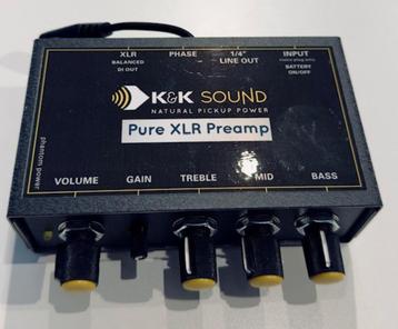 K&K Pure XLR Preamp beschikbaar voor biedingen