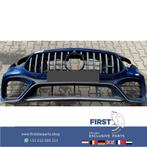 X290 W290 GT63 4 DOORS COUPÉ GT63S AMG VOORBUMPER BLAUW COMP, Gebruikt, Voor, Mercedes-Benz, Ophalen of Verzenden