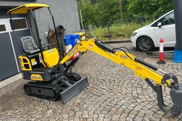 Mini-pelle diesel Kingway Quba10 | Sans pouce | Bras articul, Enlèvement, Excavatrice