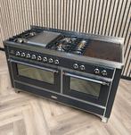 Luxe Boretti Majestic Fornuis 150 cm Gas + Coup de Feu, 60 cm of meer, Zo goed als nieuw, Energieklasse A of zuiniger, Gas