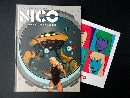 Nico T2 + XL - Opération Caraïbes -Berthet - EO2010- Dargaud, Livres, BD, Enlèvement ou Envoi