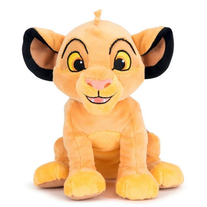 Disney The Lion King Simba Plush 25cm, Verzamelen, Poppetjes en Figuurtjes, Nieuw, Verzenden