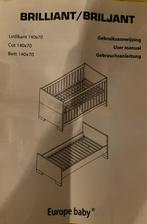 Ledikant Brilliant 140x70, Kinderen en Baby's, Ophalen, Zo goed als nieuw