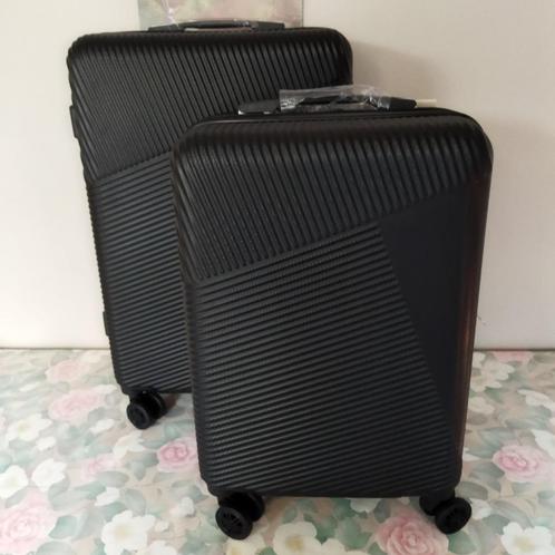 Kofferset Jack Milles, Handtassen en Accessoires, Koffers, Nieuw, Overige materialen, 50 tot 60 cm, 35 tot 45 cm, Slot, Uitschuifbare handgreep