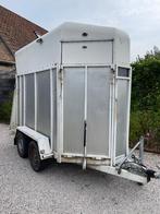 Paardentrailer 2 paarden, Ophalen, Gebruikt