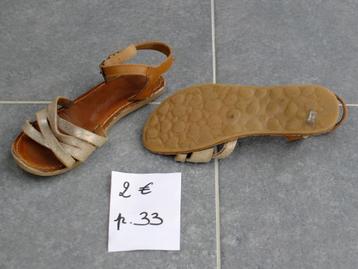 Sandales / sandalettes enfants, pointure 21, 29, 33 beschikbaar voor biedingen