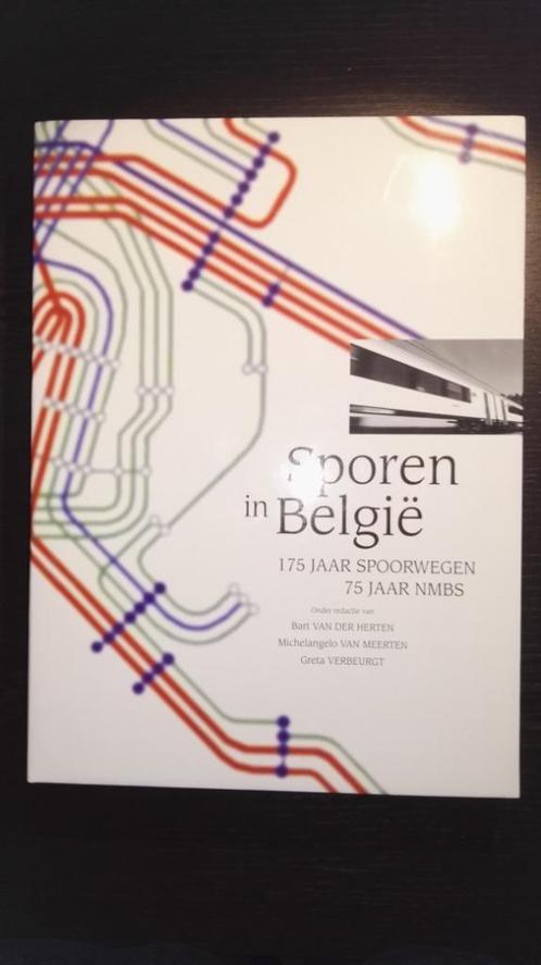 Sporen in België. 175 jaar spoorwegen NMBS 2001- treinen, Livres, Histoire nationale, Enlèvement ou Envoi