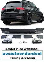 63AMG Look Black Uitlaat Diffuser Glans Zwart Voor MB GLE V1, Verzenden
