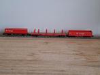 Minitrix Fleischmann piccolo, lot de 3 wagons cargo DB, Fleischmann, Comme neuf, Enlèvement ou Envoi, Wagon