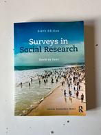 Handboek Surveys in Social Research, Boeken, Studieboeken en Cursussen, Ophalen of Verzenden