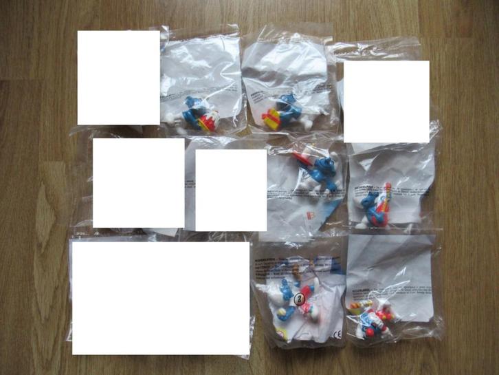 schleich reclame smurfen mc donald's 2 euro /stuk ****, Verzamelen, Smurfen, Nieuw, Poppetje, Figuurtje of Knuffel, Verschillende Smurfen