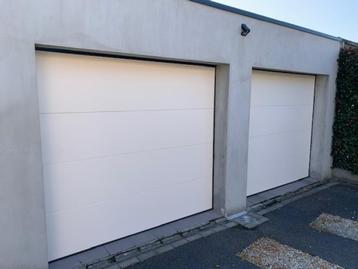 Garagepoorten sectionaal met motor, Enlèvement, Comme neuf, Autres matériaux