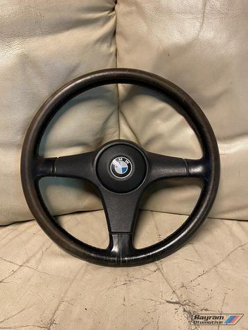 Bmw zwarte lederen sport stuur E30 E34 E28 E32 3-serie editi beschikbaar voor biedingen