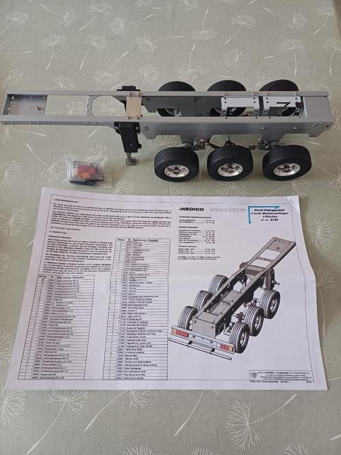 Wedico Trailer, Hobby en Vrije tijd, Modelbouw | Radiografisch | Overige, Zo goed als nieuw, Ophalen of Verzenden