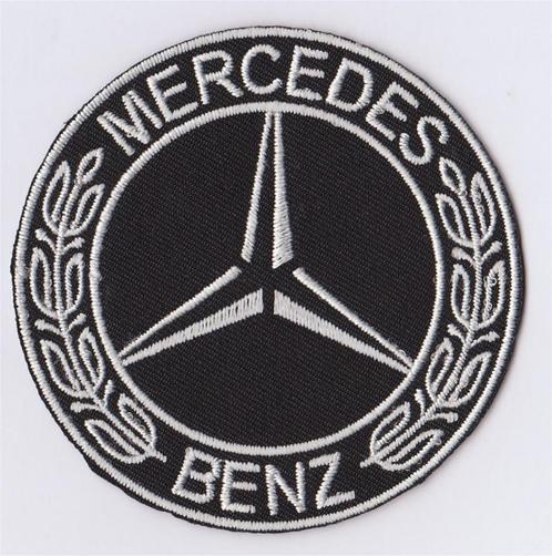 Mercedes Benz stoffen opstrijk patch embleem #1, Verzamelen, Automerken, Motoren en Formule 1, Nieuw, Verzenden