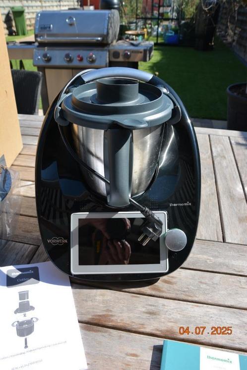 THERMOMIX TM 6(zwart), Elektronische apparatuur, Keukenmixers, Zo goed als nieuw, 2 tot 3 liter, 3 snelheden of meer, Vaatwasserbestendig