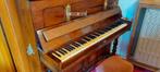 Rechte buffetpiano – bruikbaar instrument – vintage klassiek, Ophalen, Gebruikt, Bruin, Piano