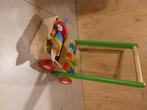Chariot de marche en bois, Kinderen en Baby's, Ophalen, Zo goed als nieuw, Duw- of Trekspeelgoed