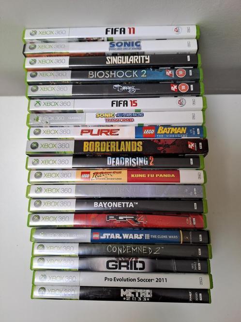 19 jeux Xbox 360 - 10 euros pièce - regroupement possible, Consoles de jeu & Jeux vidéo, Jeux | Xbox 360, Enlèvement ou Envoi