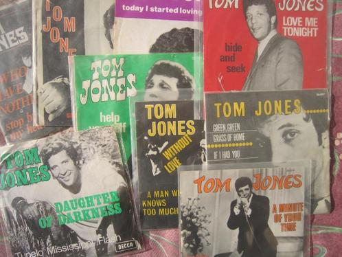 9 singels TOM JONES, Cd's en Dvd's, Vinyl Singles, Ophalen