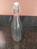 Glazen beugelfles - 1 liter, Verzamelen, Ophalen of Verzenden, Zo goed als nieuw
