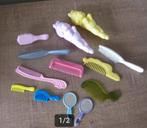Lot kammetjes, borsteltjes, spiegeltjes (Barbie, poppen,...), Ophalen of Verzenden, Zo goed als nieuw, Accessoires