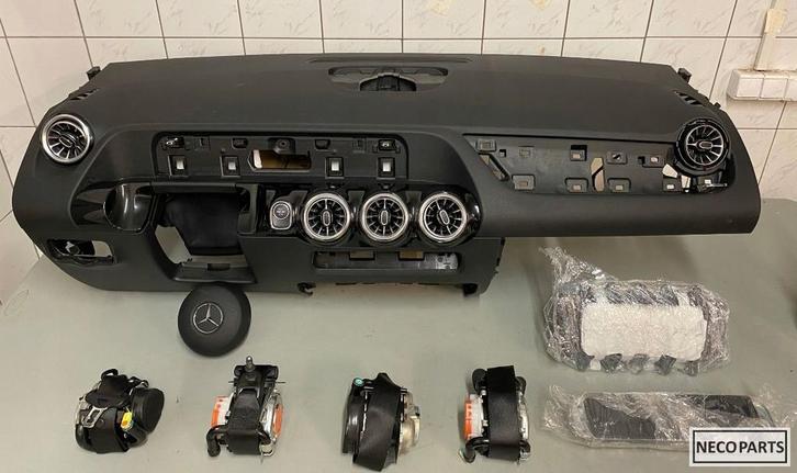 GLA H247 247 W247 AIRBAG AIRBAGSET ORIGINEEL ALLES LEVERBAAR, Auto-onderdelen, Dashboard en Schakelaars, Mercedes-Benz, Gebruikt