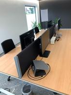 4 tot 8-persoons werkplek eiland met accessoires, Werkplek, Ophalen, Gebruikt, Bureau