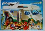 Playmobil camper - nr 6671, Kinderen en Baby's, Speelgoed | Playmobil, Complete set, Zo goed als nieuw, Ophalen