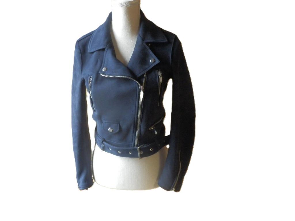 (92) - veste femme t.36 bleu marine - zara -, Blauw, Zara, Ophalen of Verzenden, Zo goed als nieuw