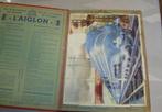 Chromo Album Aiglon Records 720 met 12 puzzels Volledig, Verzenden, Gelezen, Aiglon Chocolate, Plaatjesalbum