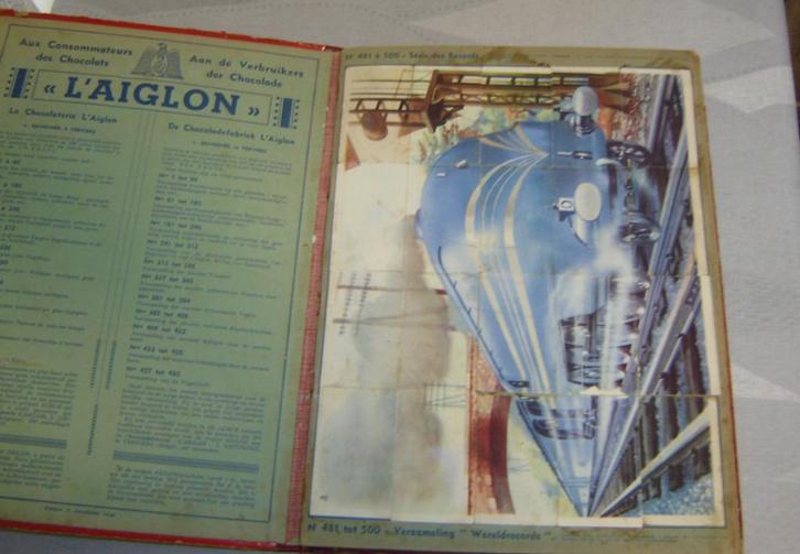 Chromo Album Aiglon Records 720 met 12 puzzels Volledig, Boeken, Prentenboeken en Plaatjesalbums, Gelezen, Plaatjesalbum, Verzenden