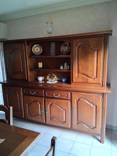 Vintage buffetkast uit 2 delen., Antiek en Kunst, Antiek | Meubels | Kasten, Ophalen