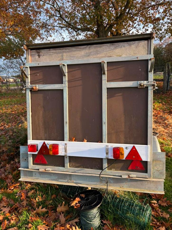 Trailer klein vee , pony , geiten ,…, Dieren en Toebehoren, Paarden en Pony's | Trailers en Aanhangwagens, Gebruikt, Overige typen