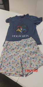 Pyjama Maat 134 jongen zomer, Nacht- of Onderkleding, Hogwarts, Ophalen of Verzenden, Zo goed als nieuw